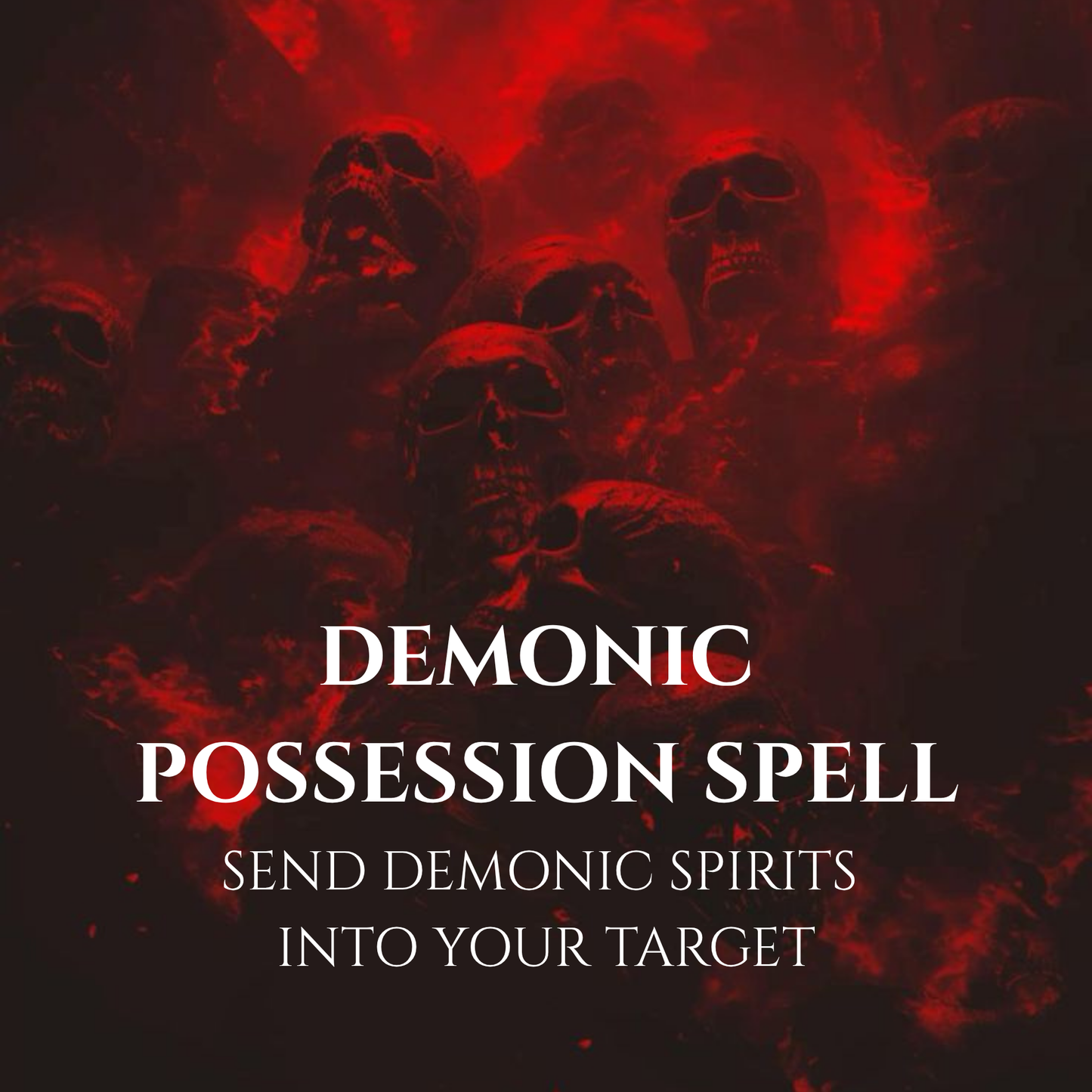 Demonic Possession Spell Extreme Curse Ritual