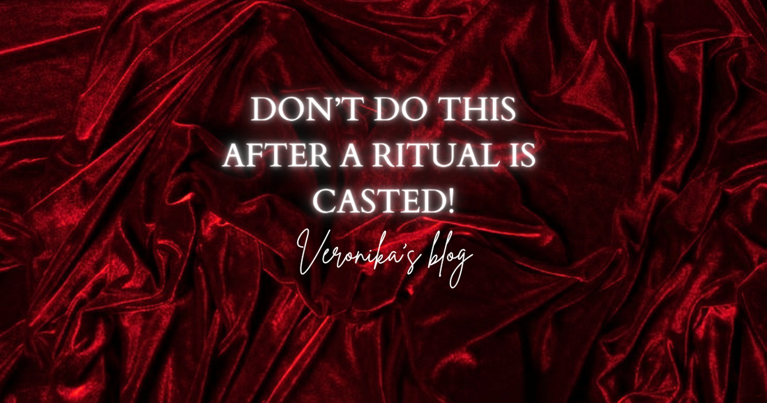 What NOT To Do After I Cast Your Ritual