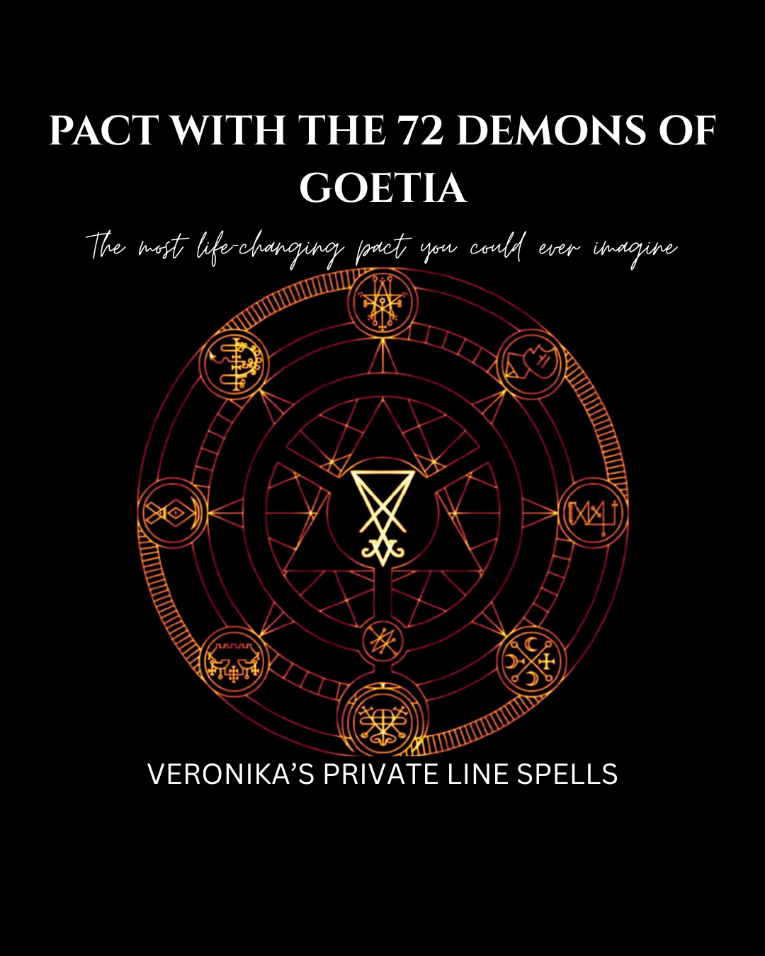 Pact with the 72 Demons of Goetia - Private Line