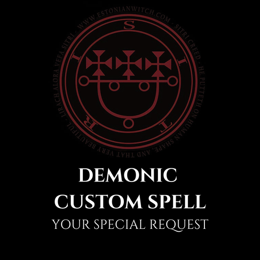 Custom Spell Personalized Demonic Magick Ritual